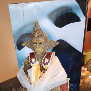 Phantom of the Opera Phantom Monkey with Hand Crank Music Box